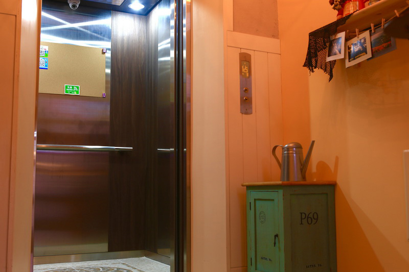 悠花蓮全館備有電梯直達各房間