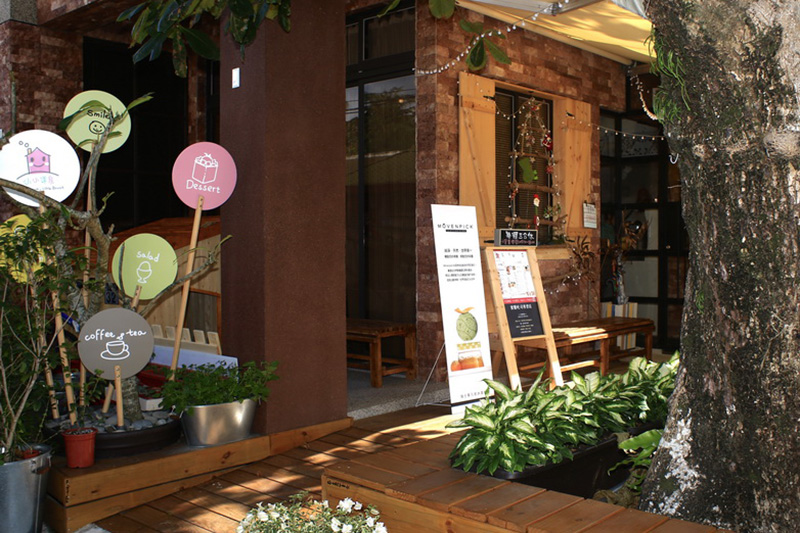 一樓的餐廳入口