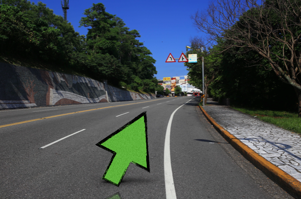 中正路-中美路斜坡北上